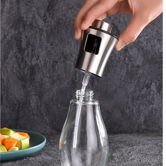 Premium Glass Oil Spray Bottle 200ml