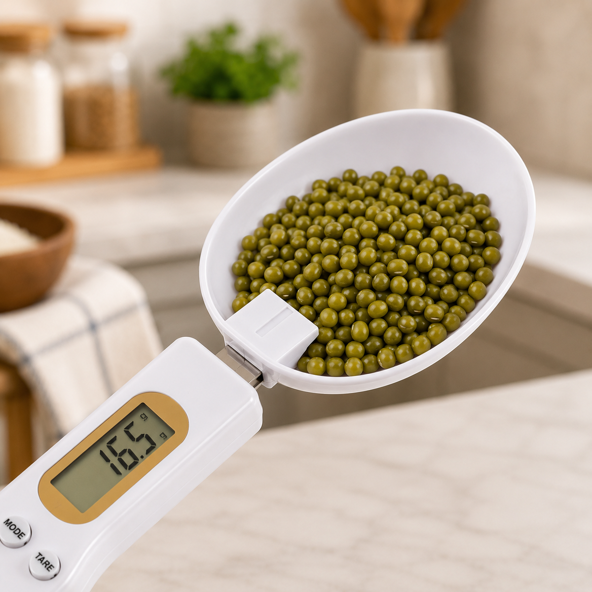 Digital Kitchen Spoon Scale with LCD Display