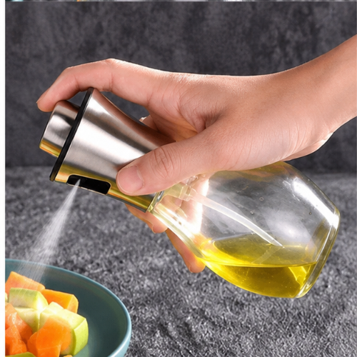 Premium Glass Oil Spray Bottle 200ml